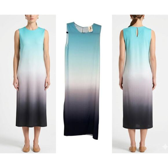 Yigal Azrouel Dresses & Skirts - Yigal Azrouel Sleeveless Gradient Summer Dress - Round Neck